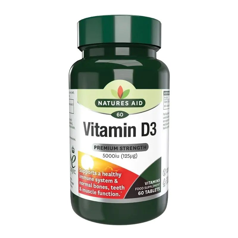 Vitamin D3 5000iu 60s
