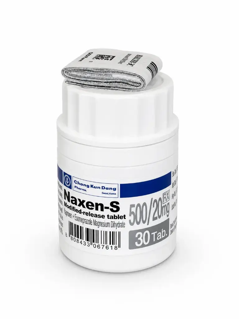 Naxen-S 500/20mg tab №30