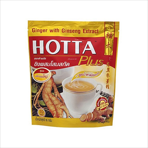 [300256] HOTTA Ginger with Ginseng Extract 90гр №10