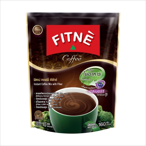 [300260] FITNE coffee Premium series with Fiber 160g №10
