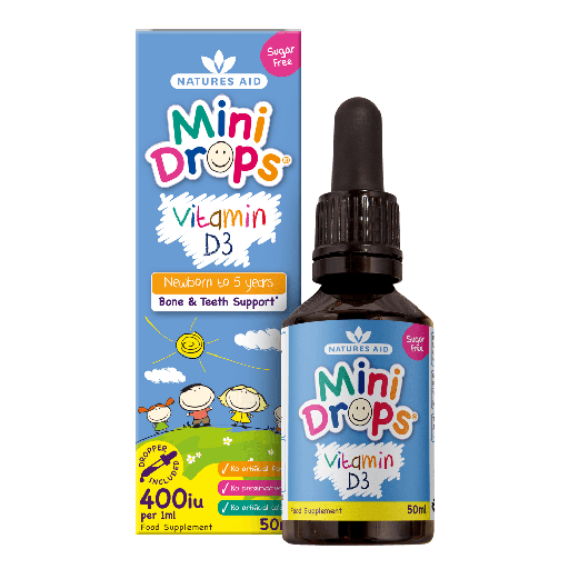 [300294] Mini Drops Vitamin D3 400iu 50ml