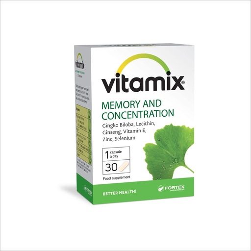 [300304] Vitamix Memory and concentration x 30 caps.