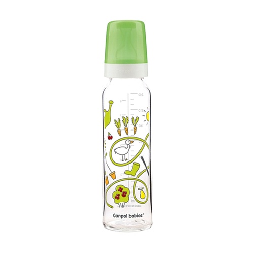 [200976] 240ml Designed glass bottle 42/201