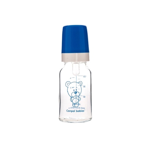 [200979] 120ml Glass bottle with lates teat 42/302