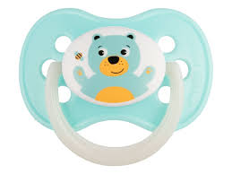 [200985] Cherry silicone soother 0-6 months (1 pc) Animals