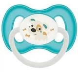 [200989] Symmetric silicone soother 6-18 months Bunny & Company pink