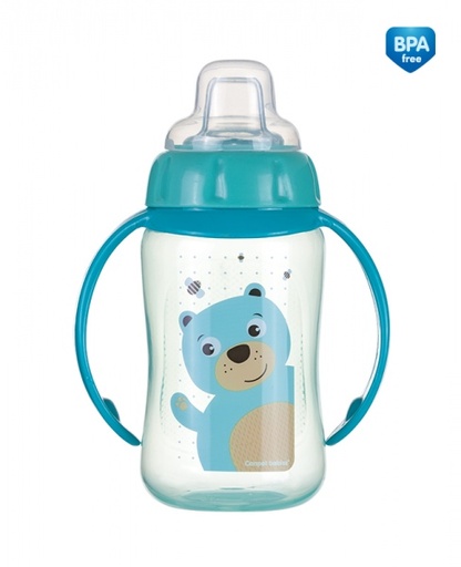 [201009] Training cup with silicone spout - Cute Animals - bear