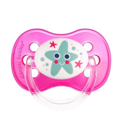 [201035] Cherry soother silicone 0-6 months+ (1pc) Nature