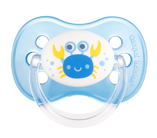 [201037] Cherry latex soother 6- 18 months 1 pc nature