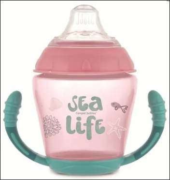 [201180] Non spill cup - Sea Lift (230ml) 56/501_pink
