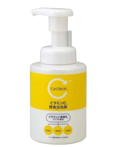 [201789] Cyclear Vitamin C Enzyme Foam Facial Wash 300ml